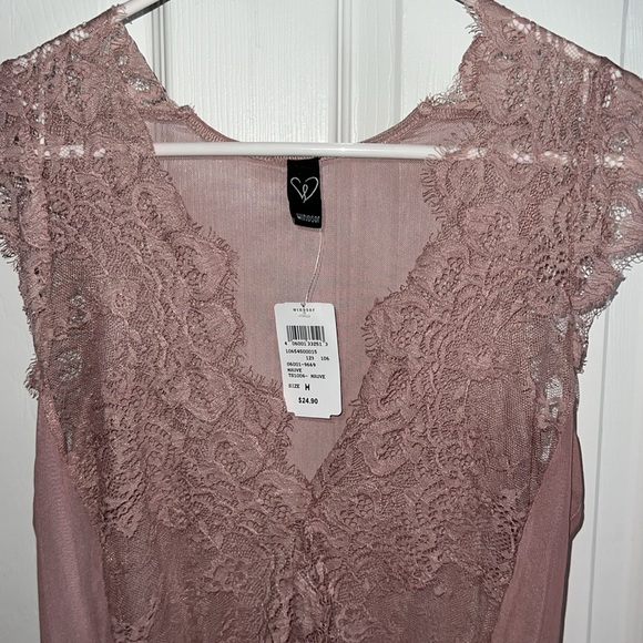 Lace/Mesh Top - Picture 2 of 4